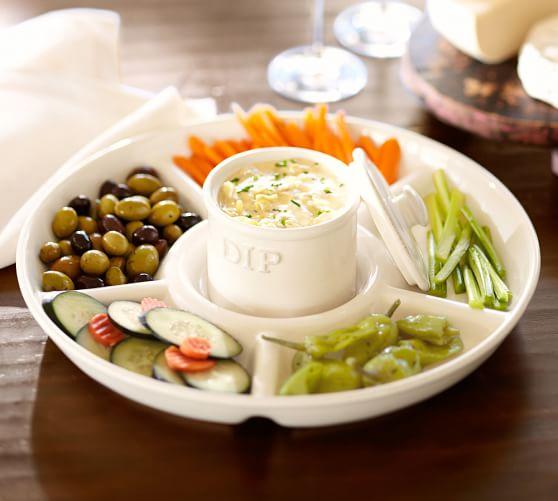 Rhodes Ceramic Chip & Dip