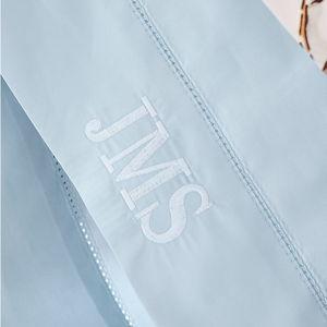 Flat Queen Sheet Cloud Blue| Garnet Hill