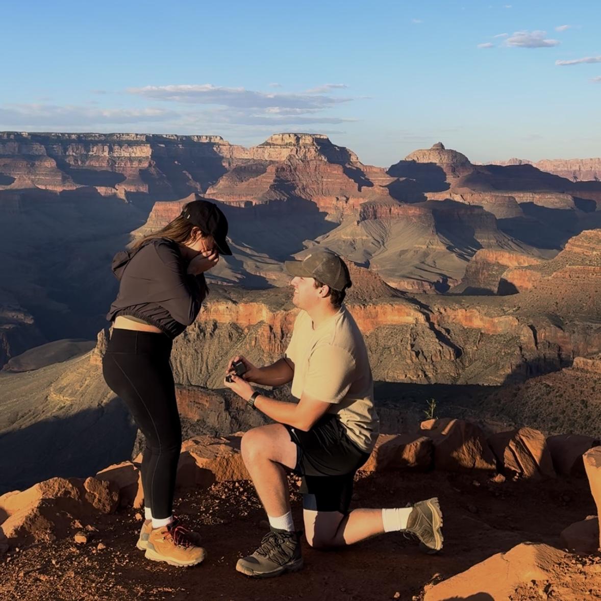 Proposal at the Grand Canyon!