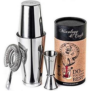 Copper cocktail shaker set