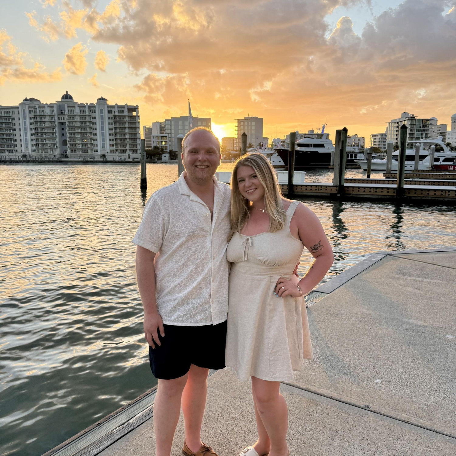 Our first time in Sarasota together!