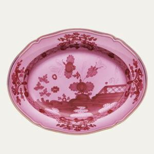 Oriente Italiano Oval Platter, Porpora