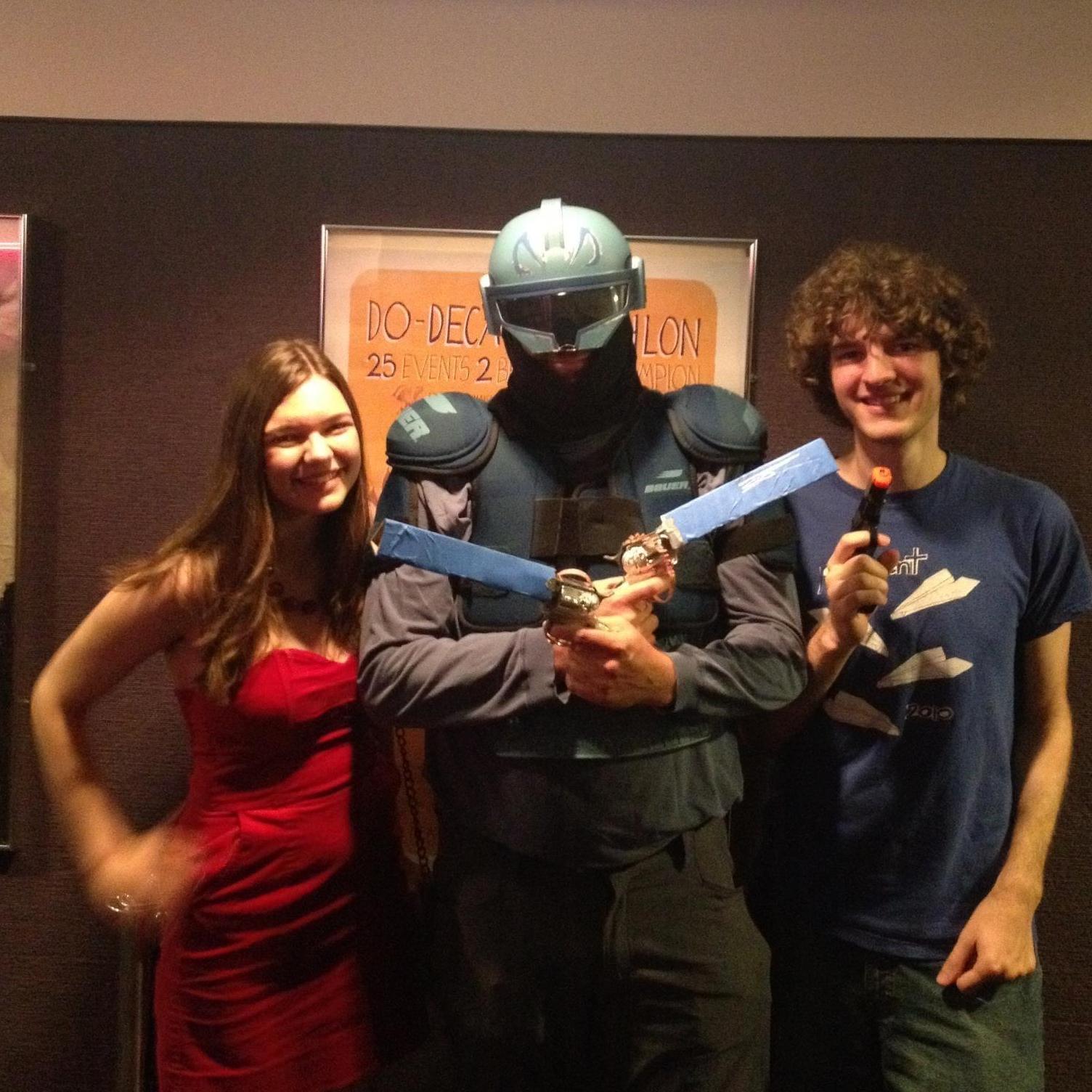 A Robocob Shoot-a-long at SIFF in Seattle. 2012.