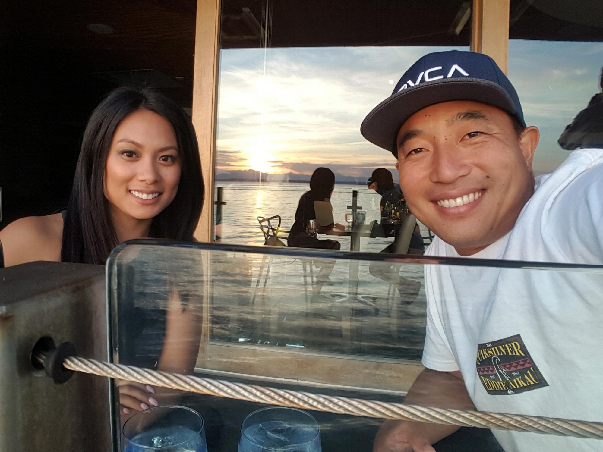 Dinner date @ 67 at the Edgewater Seattle