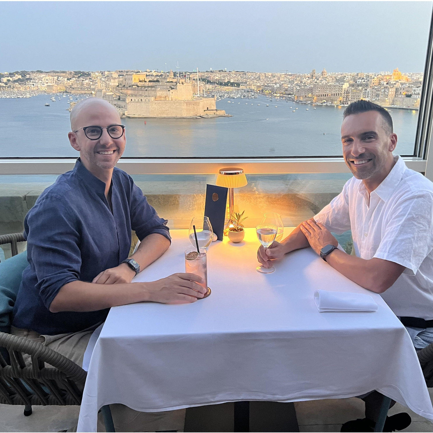 The most magical 10 course tasting menu at ION Harbor in Valleta Malta.