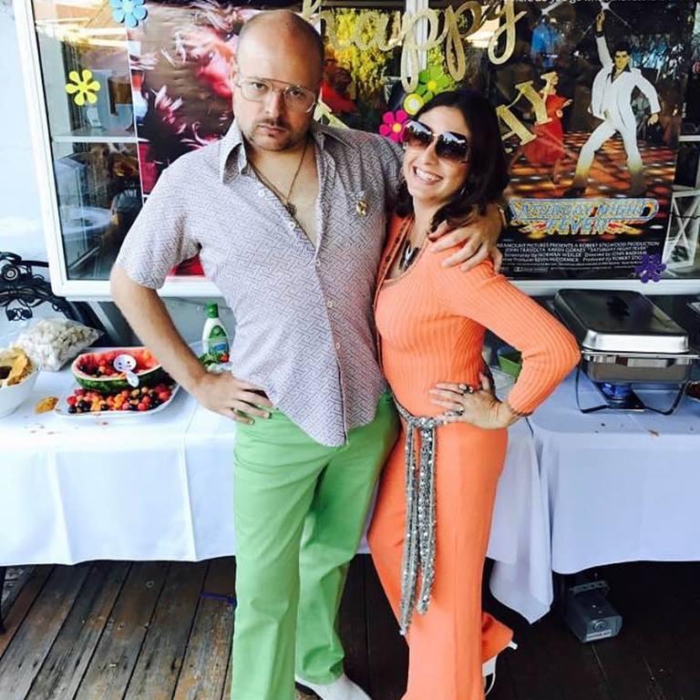 Just a regular night out in our regular clothes.
