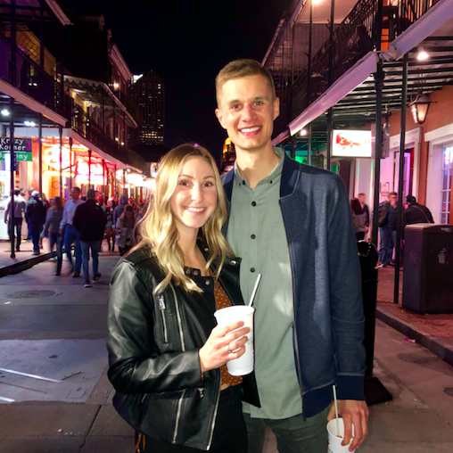 First trip via plane together.
Nov 2019
Bourbon Street ∴ New Orleans, LA