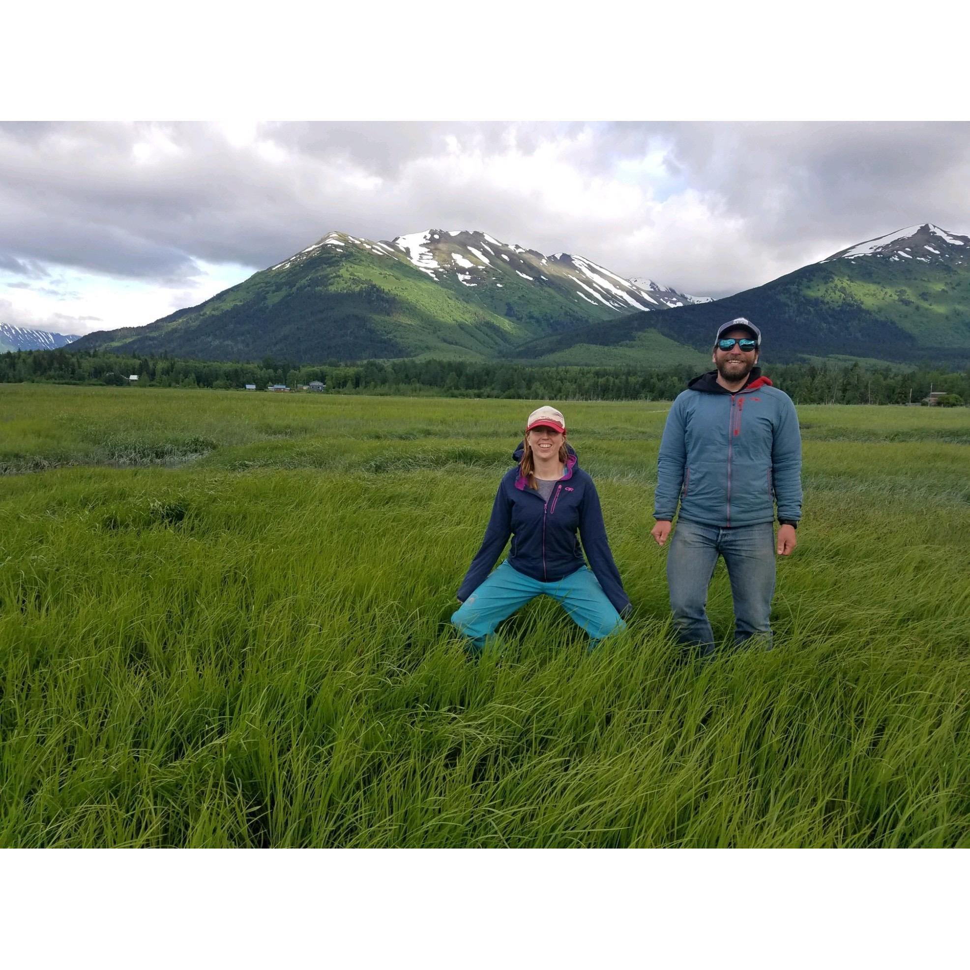 Laney's first trip to Alaska, summer 2019