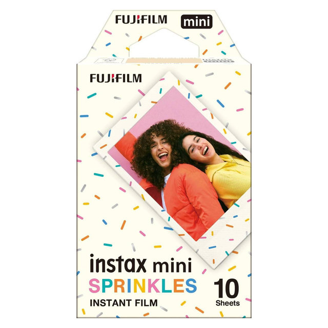 Fujifilm Instax Mini Birthday Sprinkles Instant Film - 10ct