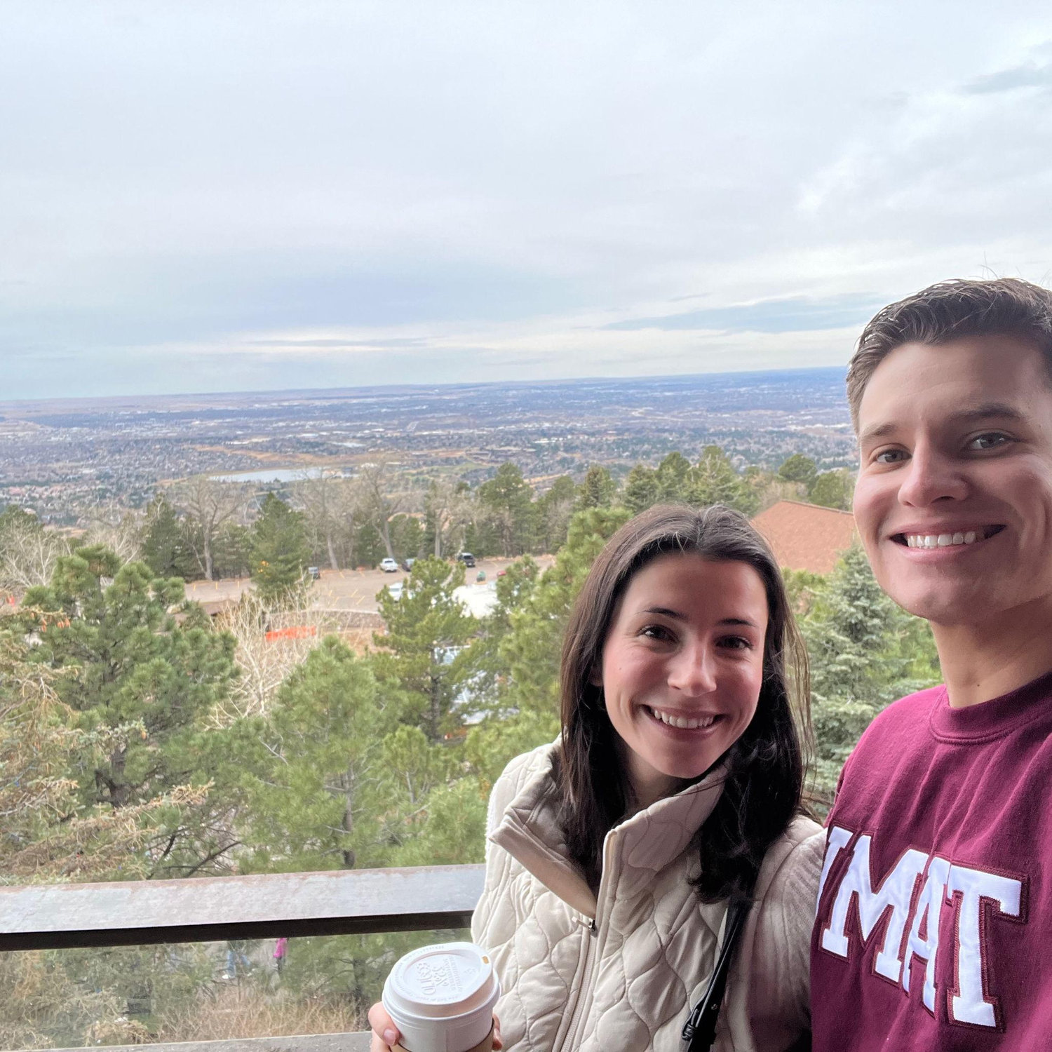 This was Fanette's first day in Colorado springs. We visited the Cheyenne Moutain Zoo