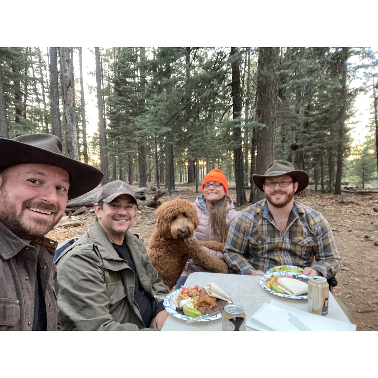 Camping with friends in Happy Jack. November 2021.