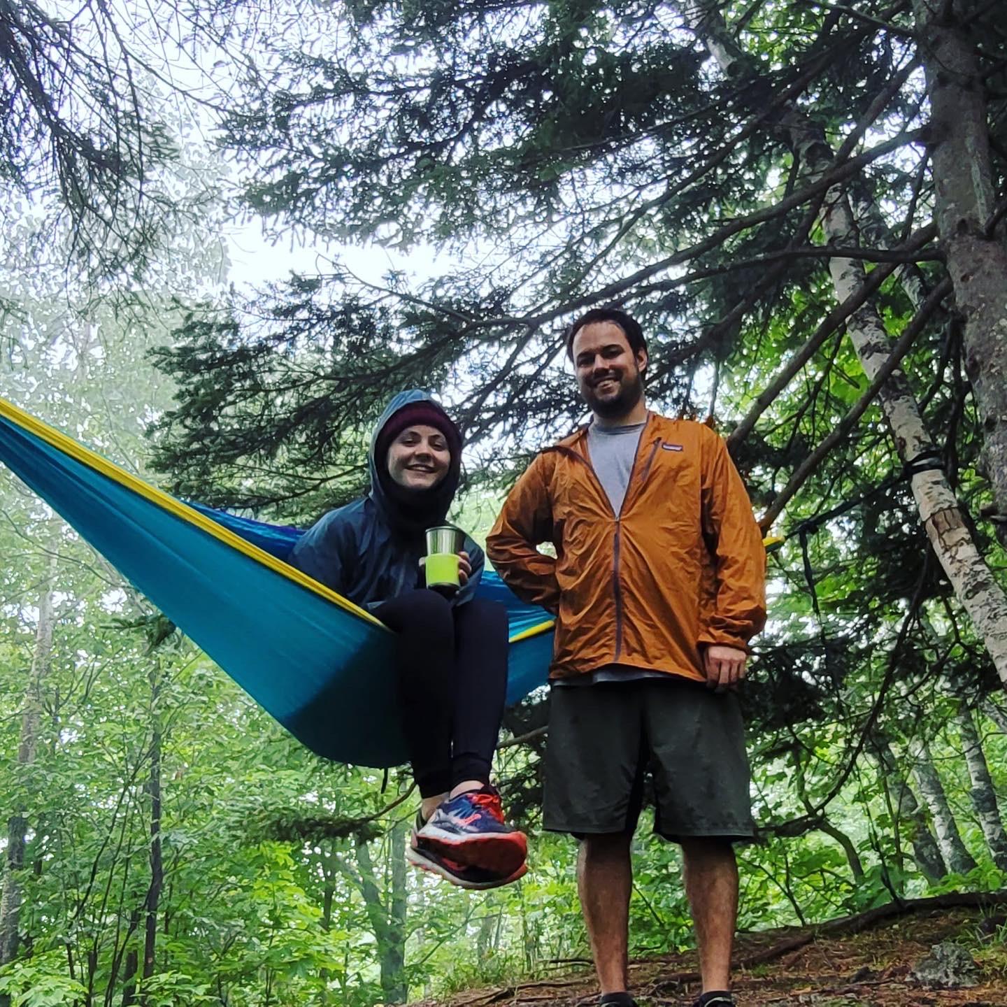 Camping on the North Shore.
