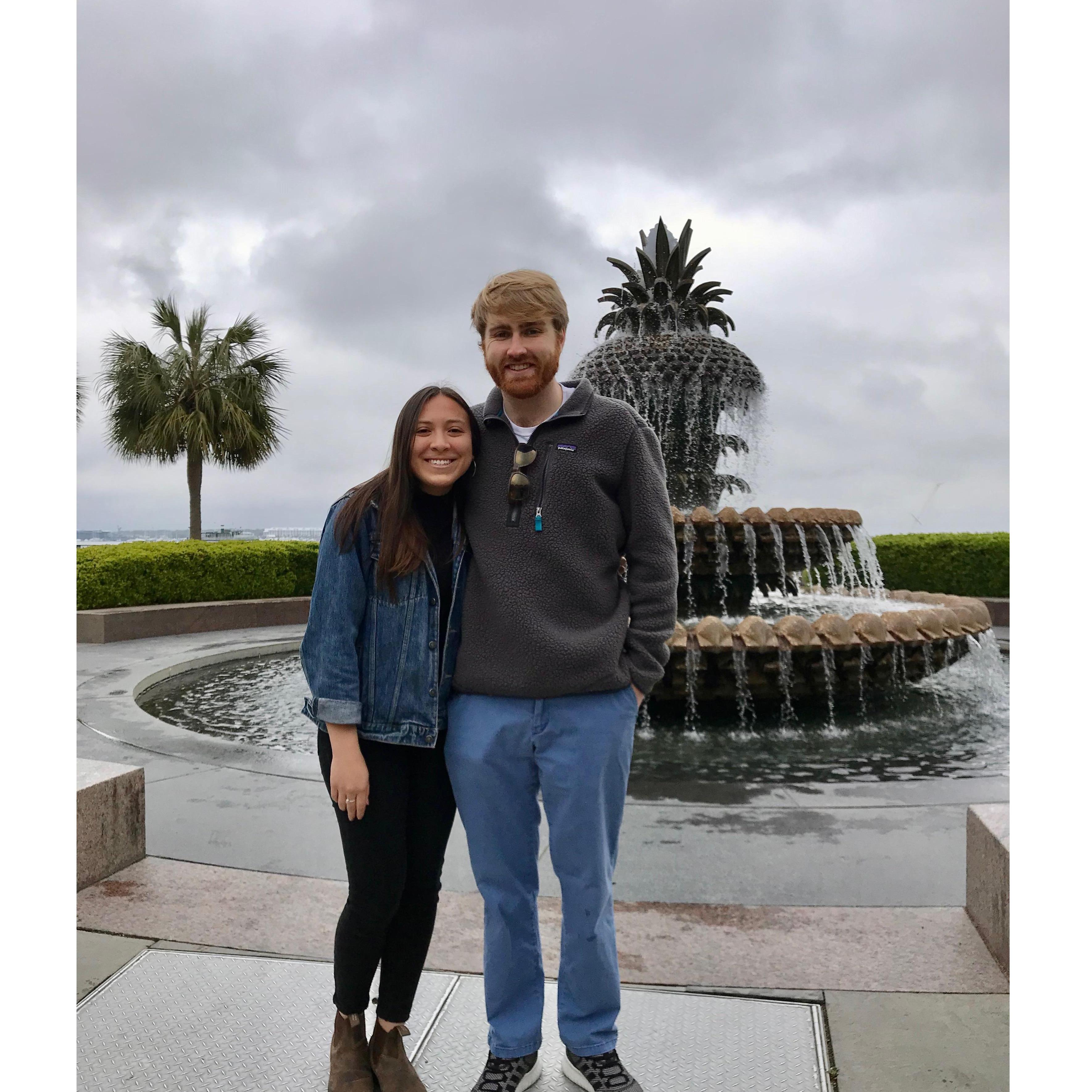 Our first trip together (Charleston)
