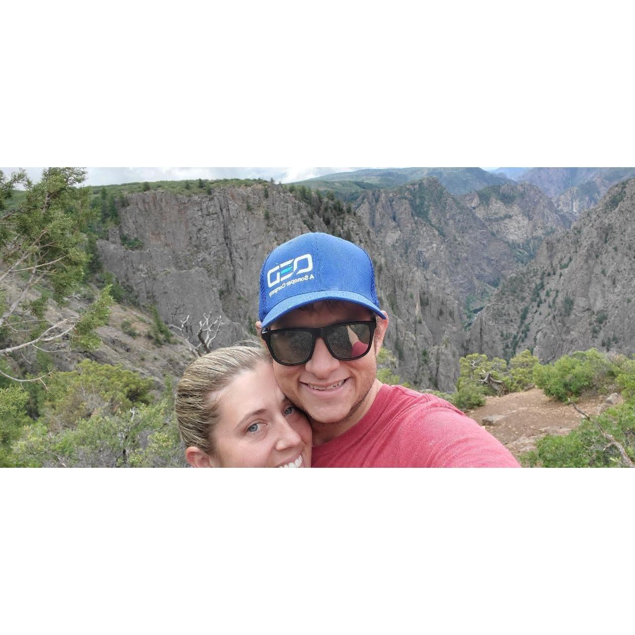 Our first camping trip to Cimarron and the Black Canyon