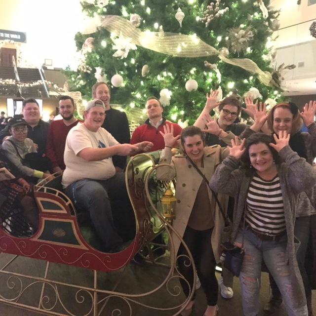 Christmas with the Southeast Christian Twentysomethings bible study group. 2018