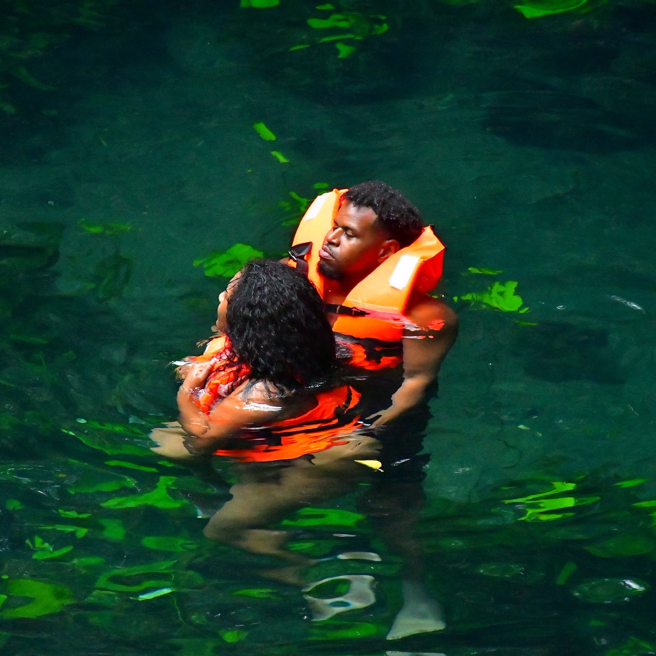 Lovin' in the Cenote. <3