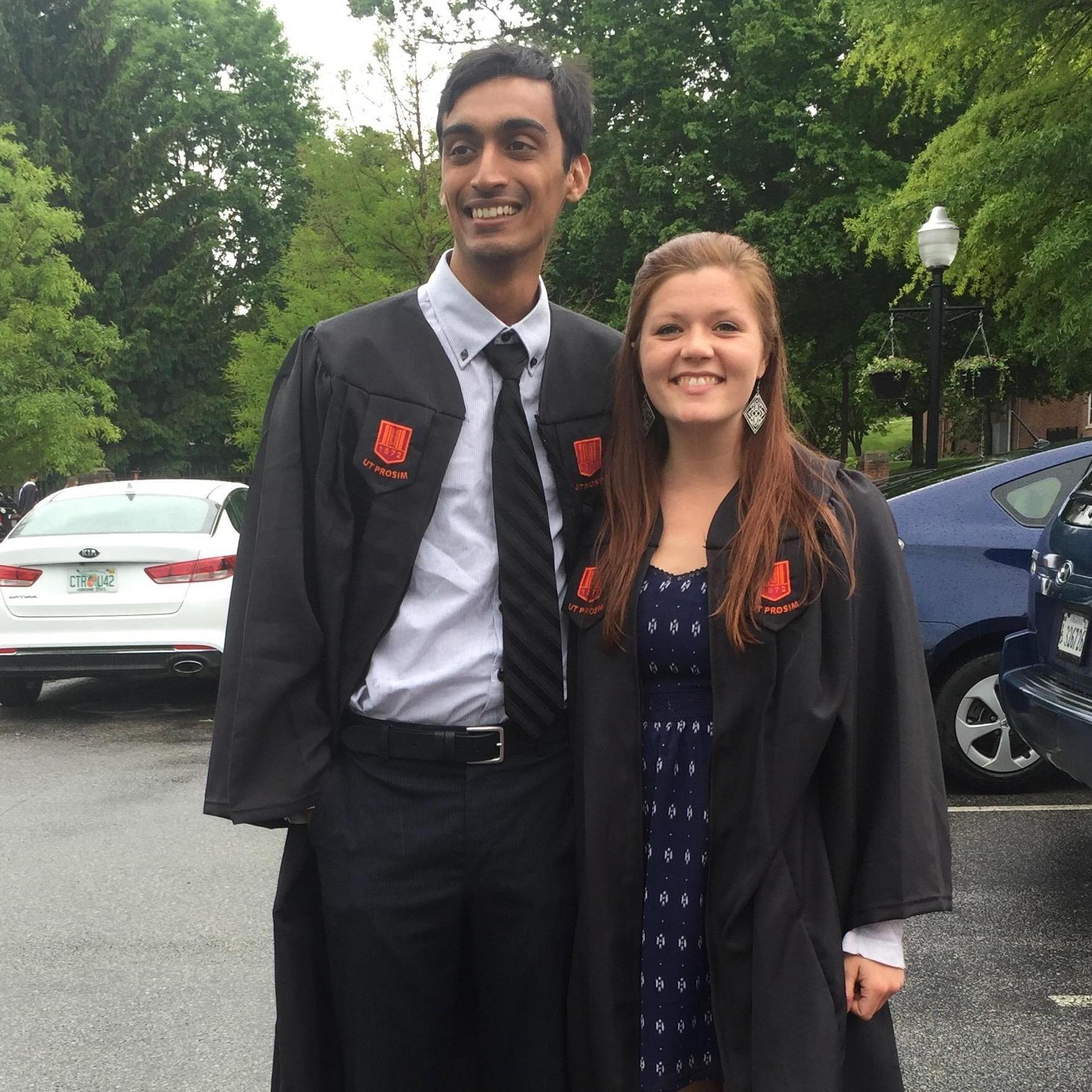 Graduation from Virginia Tech