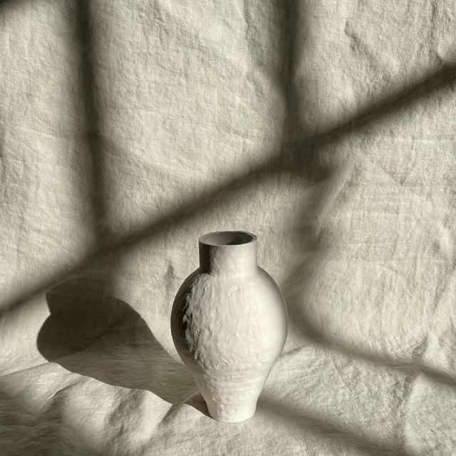 Hand Sculpted Porcelain Vase