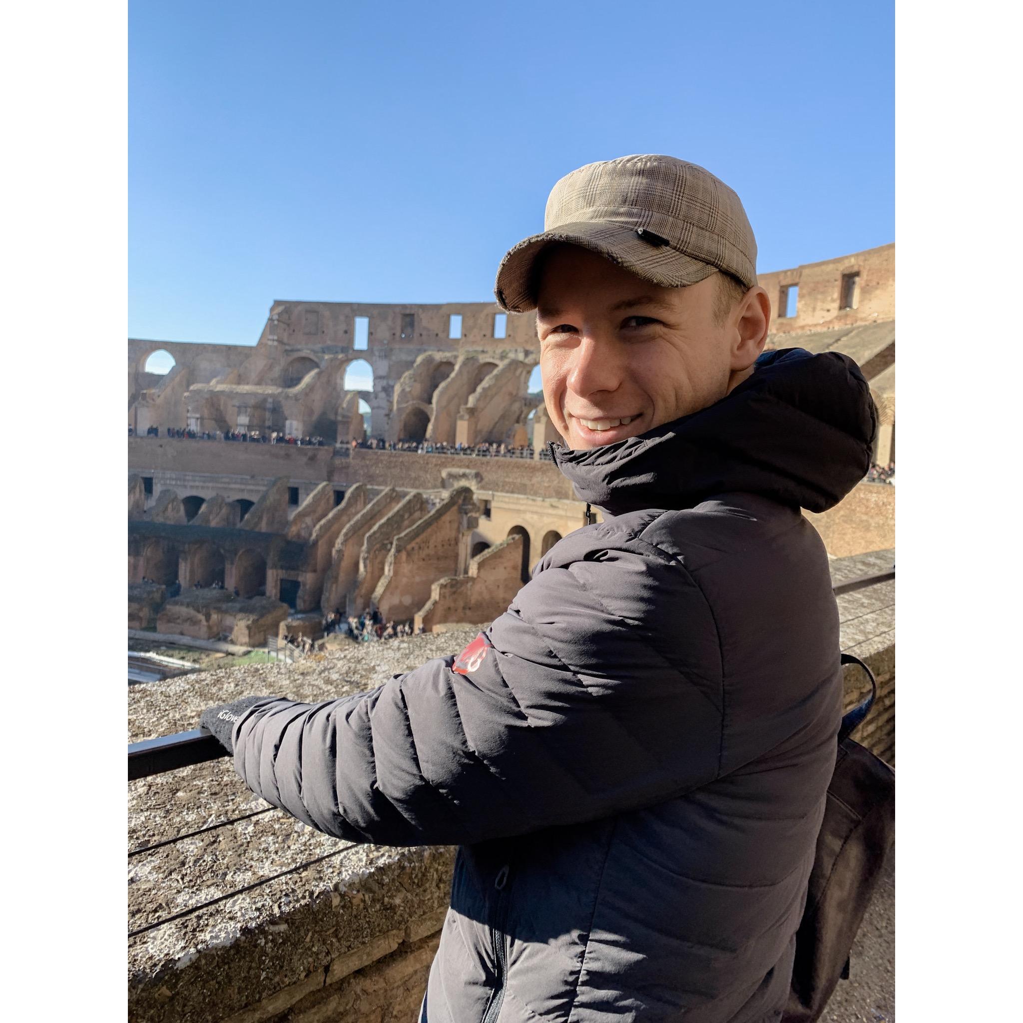 It's the coliseum