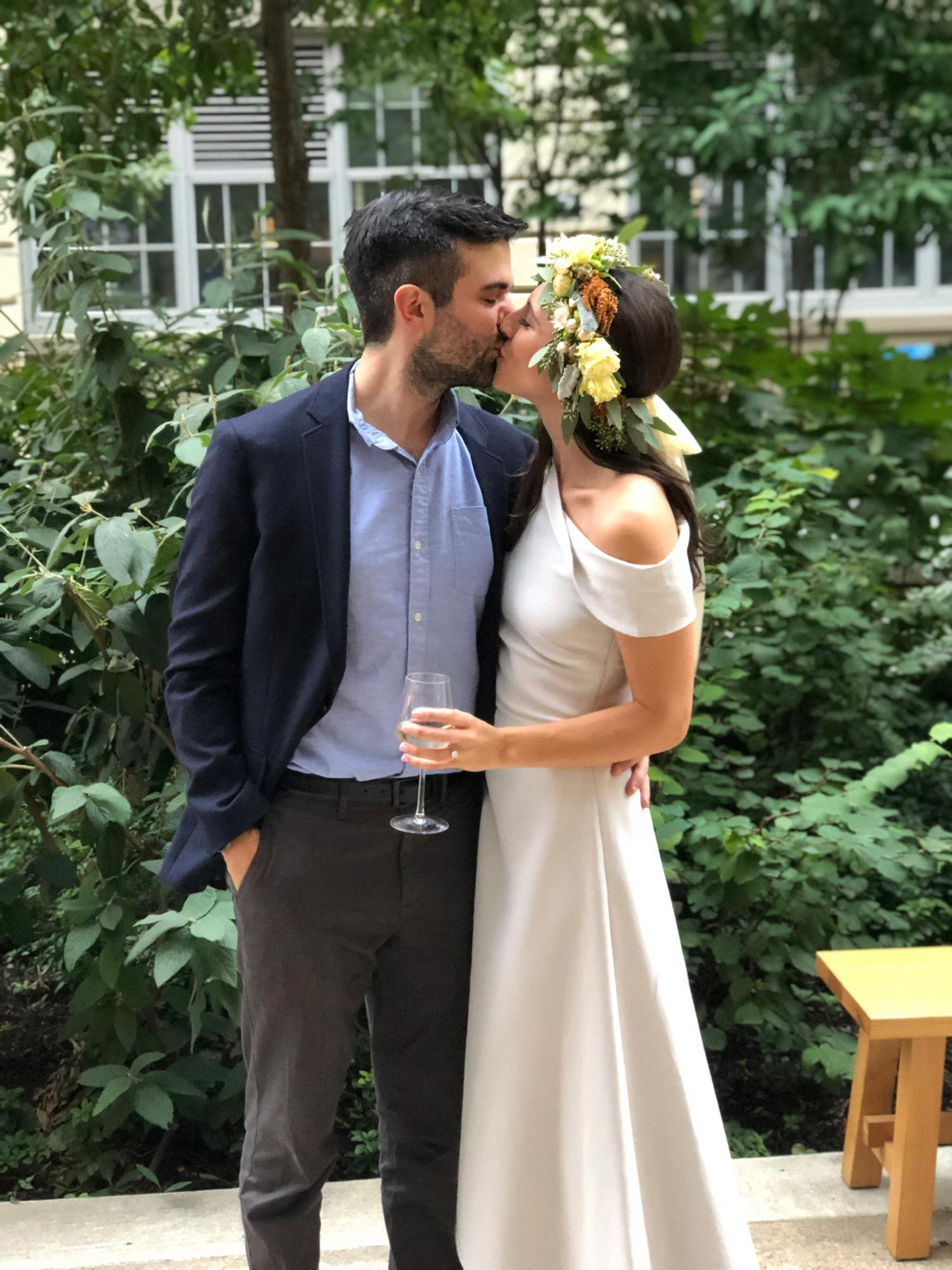 Our engagement party, fall 2019