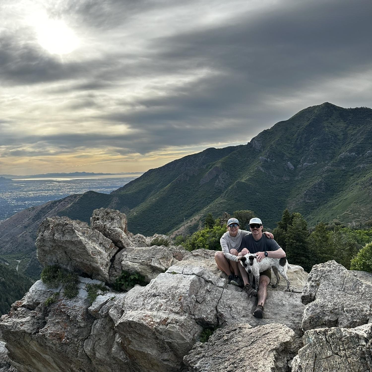 Hiking in Millcreek Canyon May 2025.