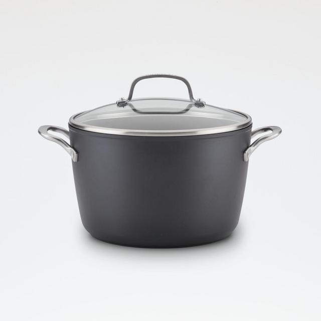 KitchenAid ® Hard Anodized 8-Qt. Covered Stock Pot