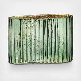 Balsam & Cedar Glitz Glass Candle