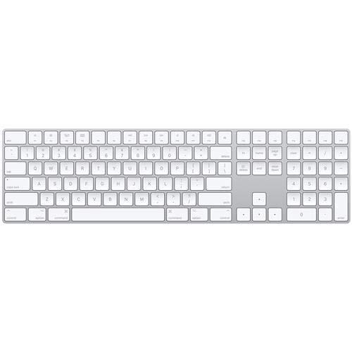 Apple Magic Keyboard with Numeric Keypad (Wireless, Rechargable) (US English) - Silver