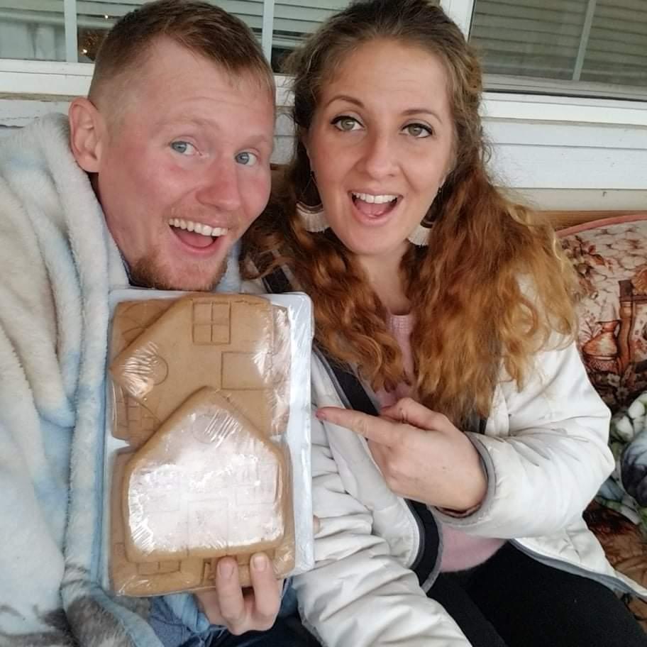Xmas Day Gingerbread House