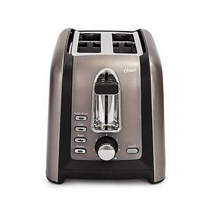 Oster® 2-Slice Toaster in Black Stainless