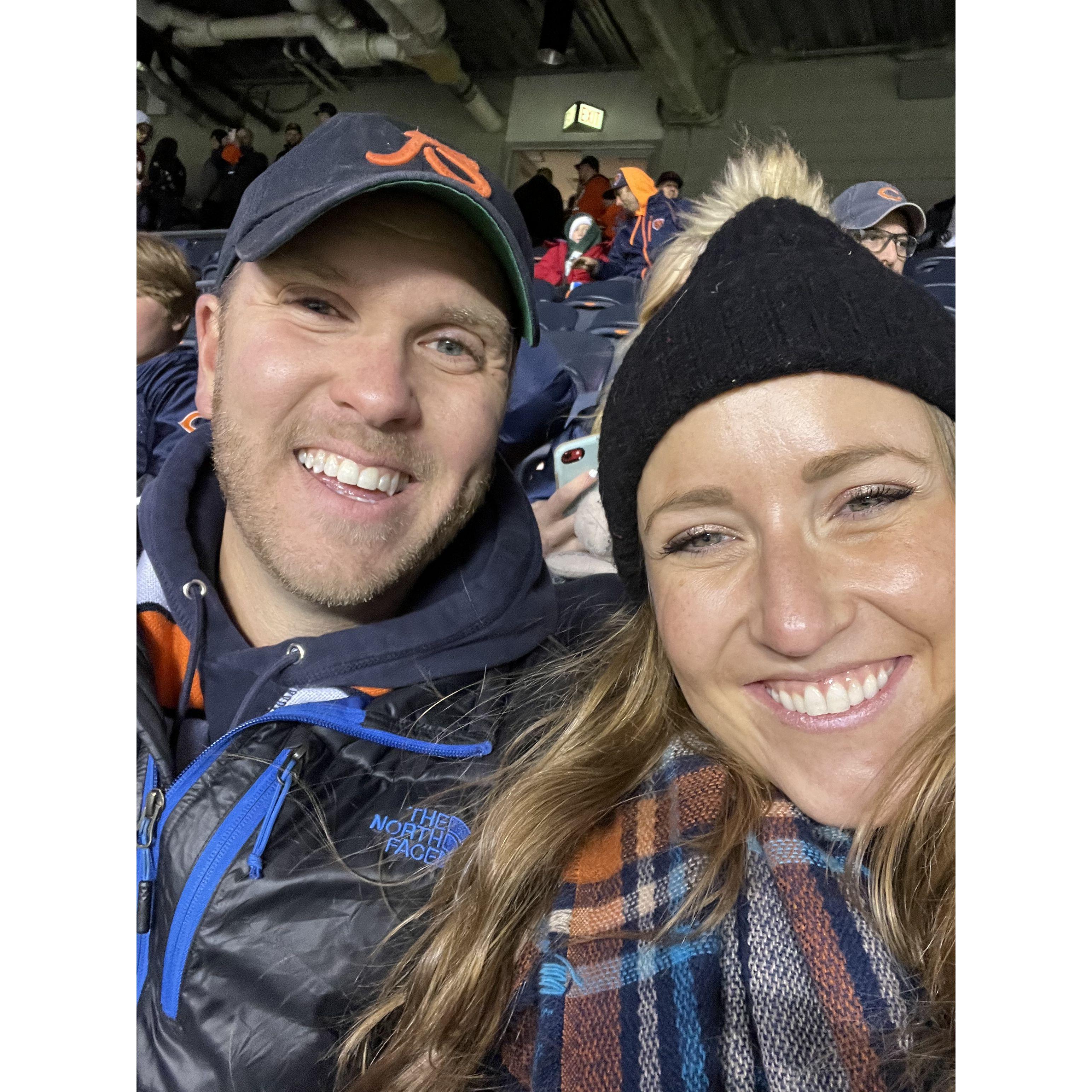 Bears game.