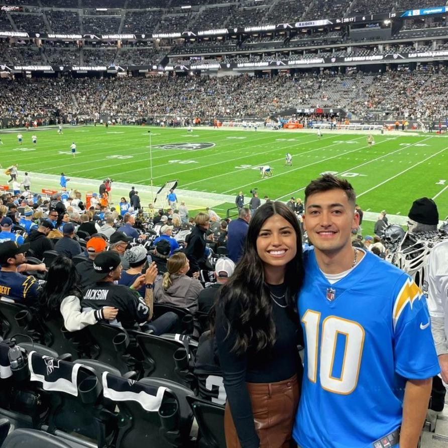 First NFL game while visiting Vegas