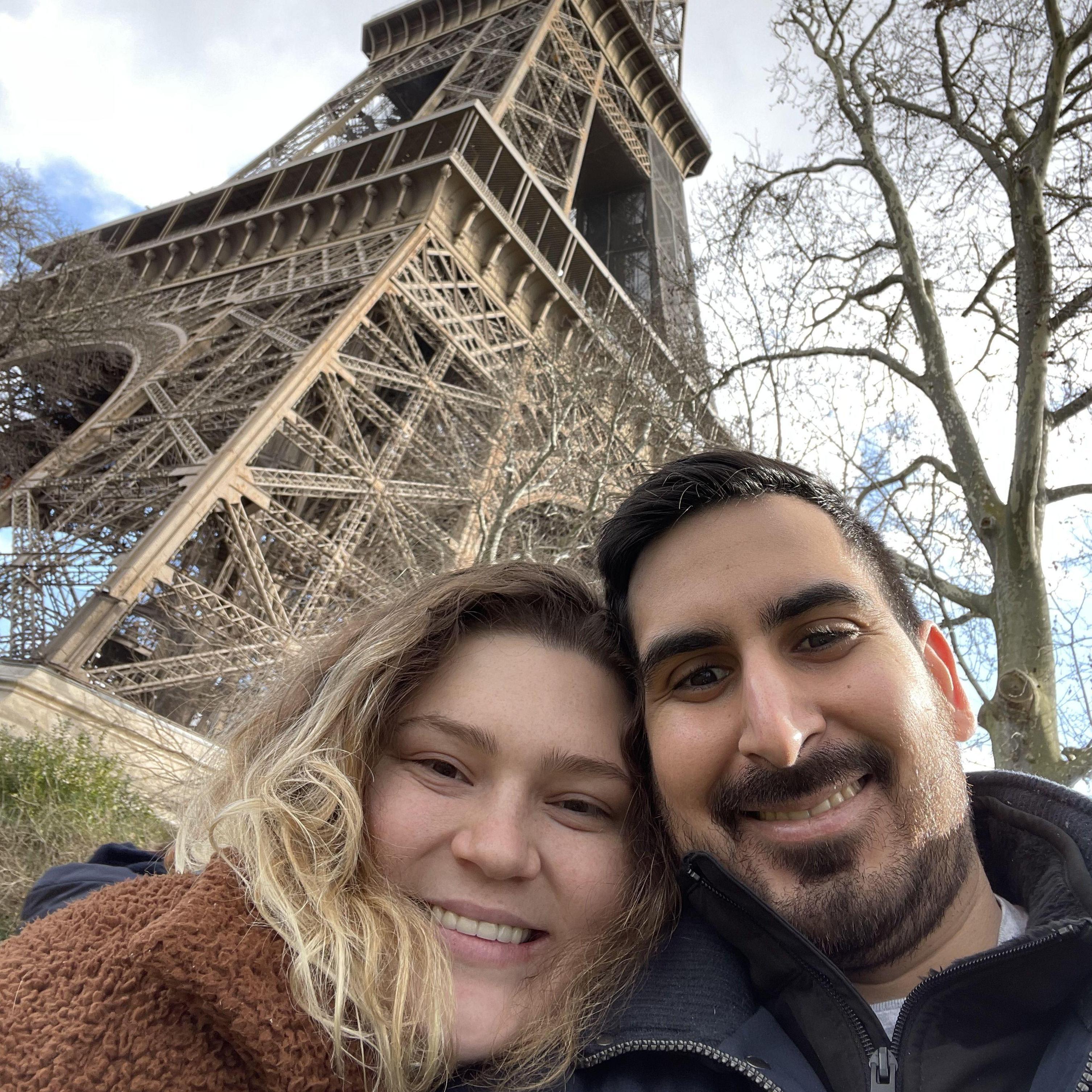 Spent a Valentines Day at the Eiffel Tower