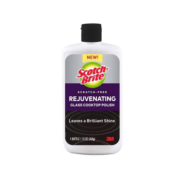 Scotch-Brite Scratch-Free Rejuvenating Glass Cooktop Polish - 12oz
