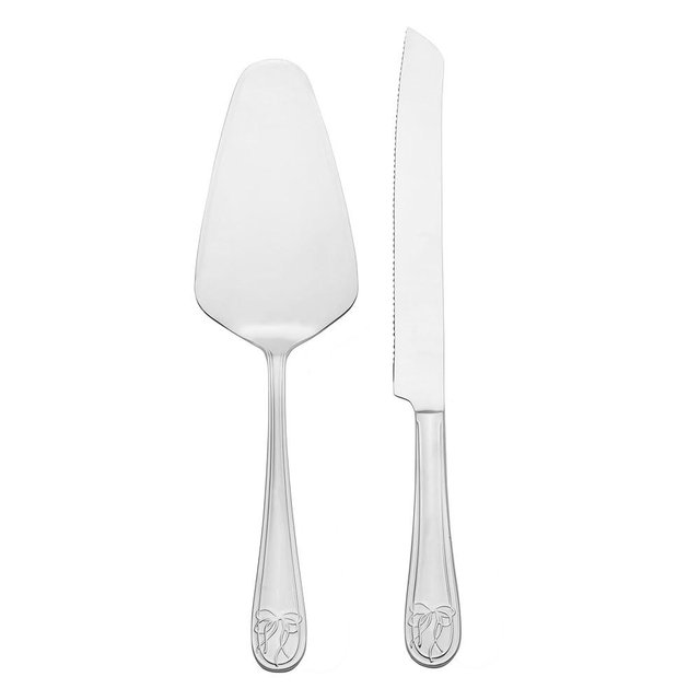 Mikasa Love Story 18.10 Stainless Steel Pie Cake Serving Set, 2 Piece