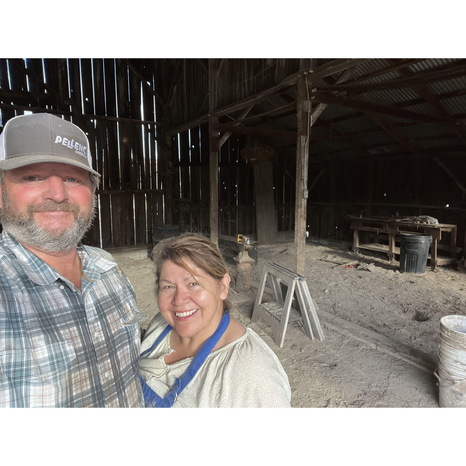 SWEAT EQUITY! Will first and now the 2 of us have invested sweat equity into making our house a safe, orderly home. Will has the vision. Patricia is a project manager. Together; Unstoppable.