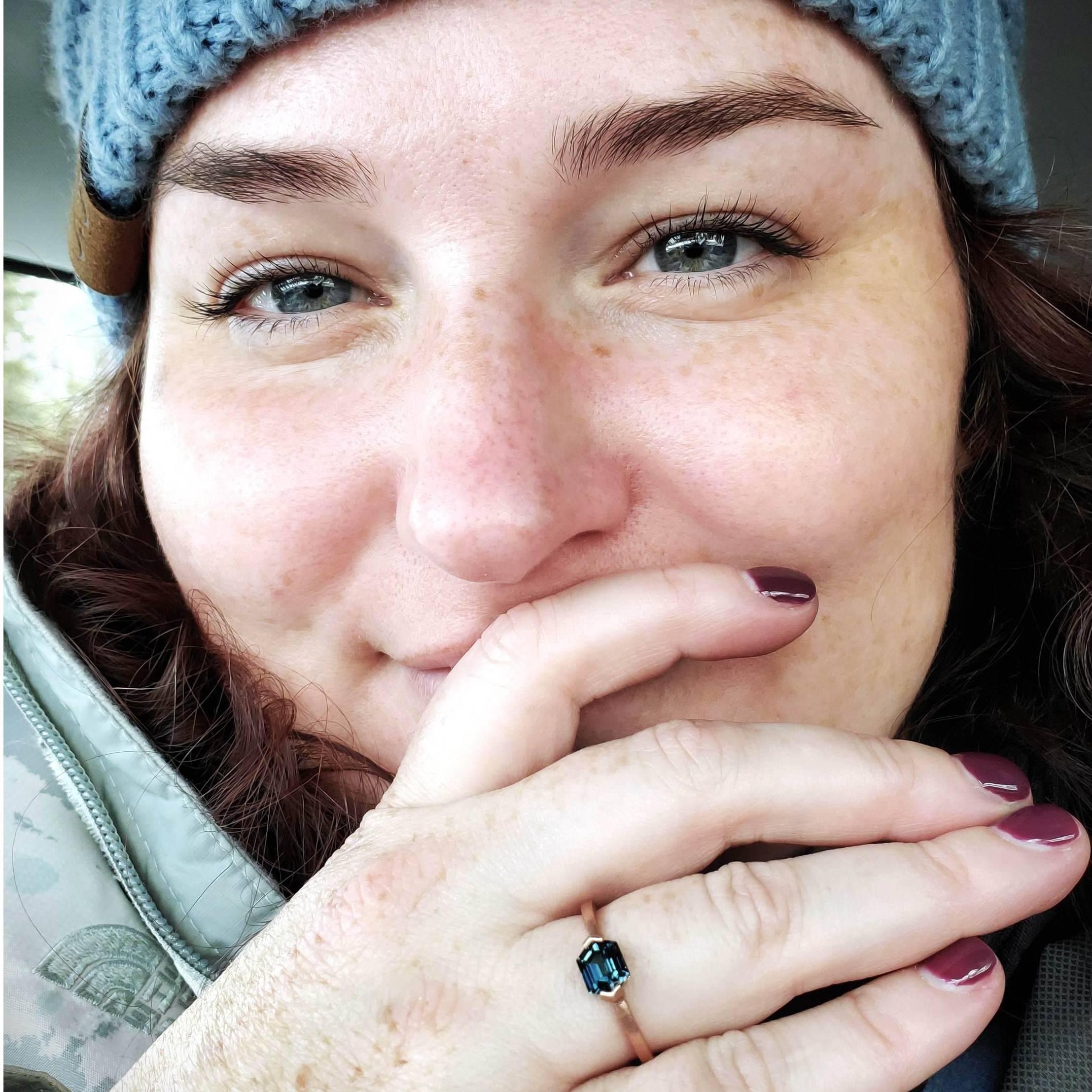 The first picture I sent to my family - Glacier National Park, May 2022