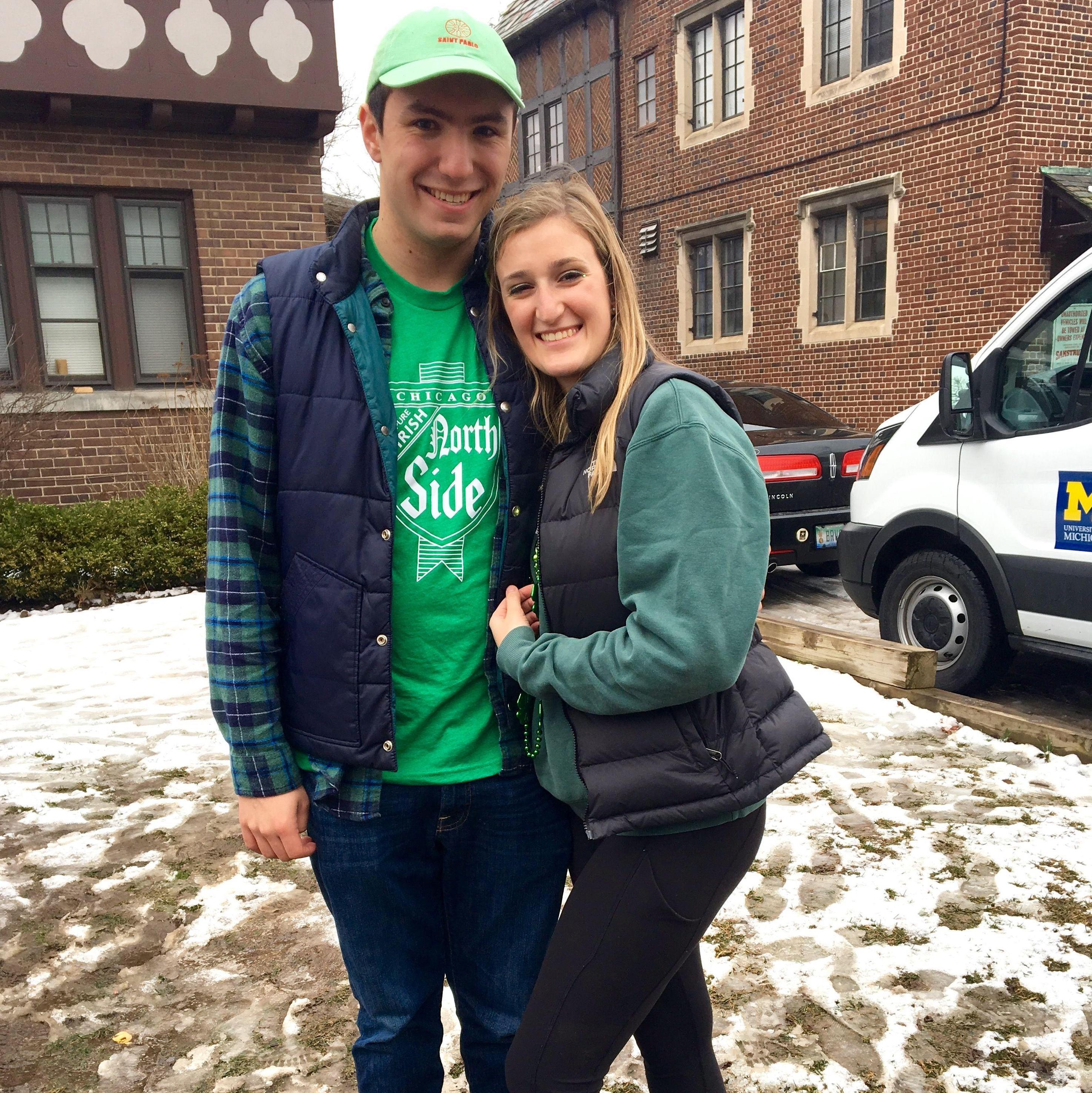 St Patrick's day in Ann Arbor