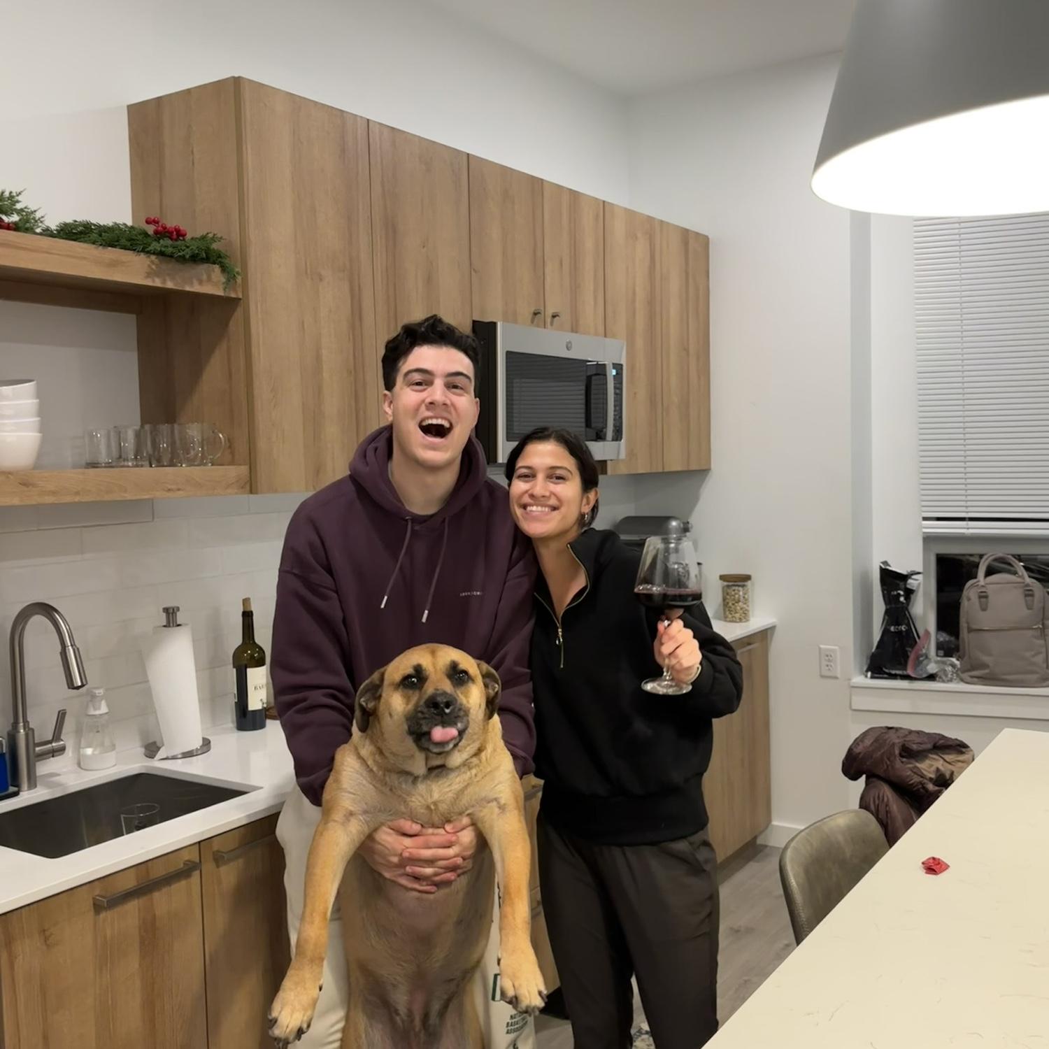 Moved into our second apartment together