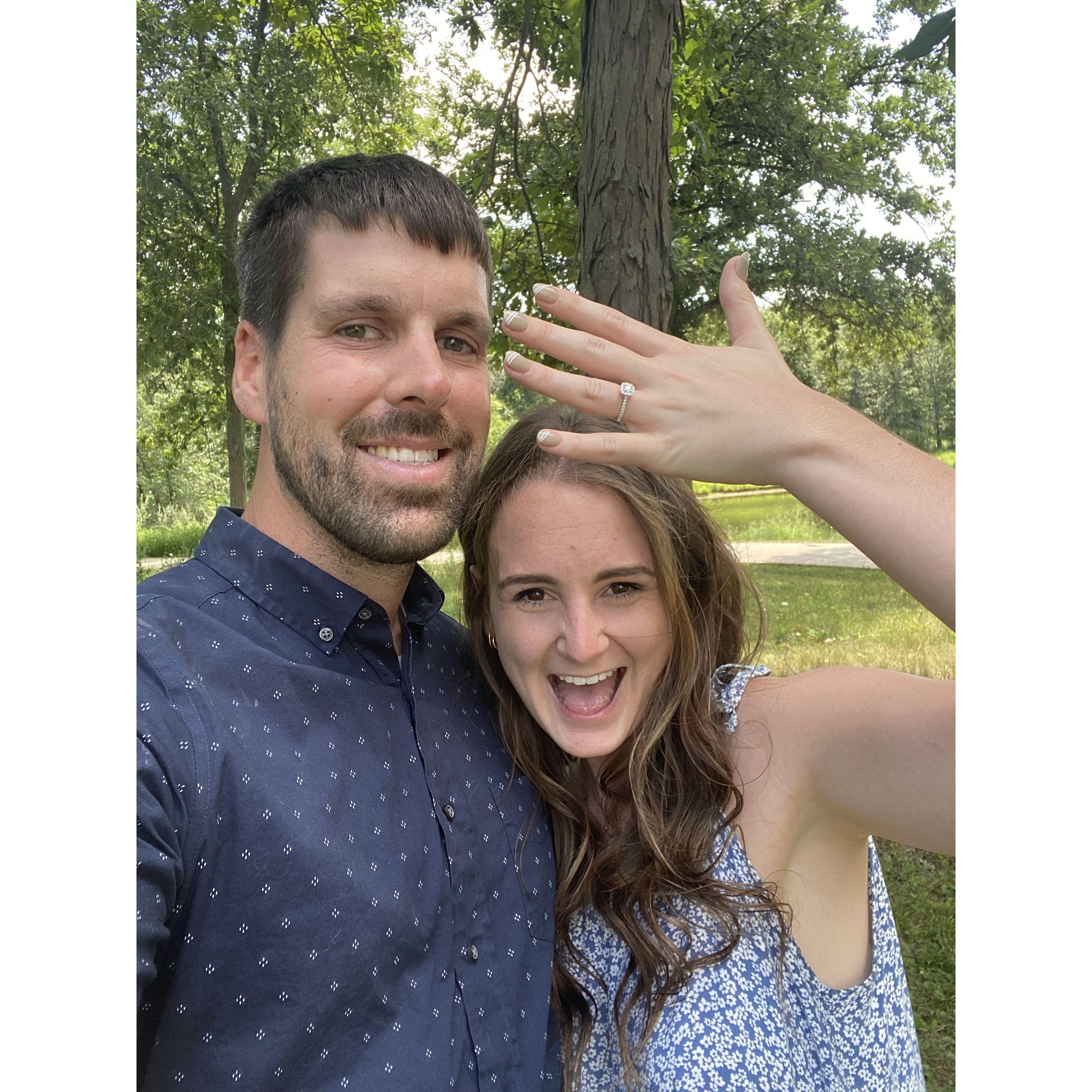 Engaged!! July 2022