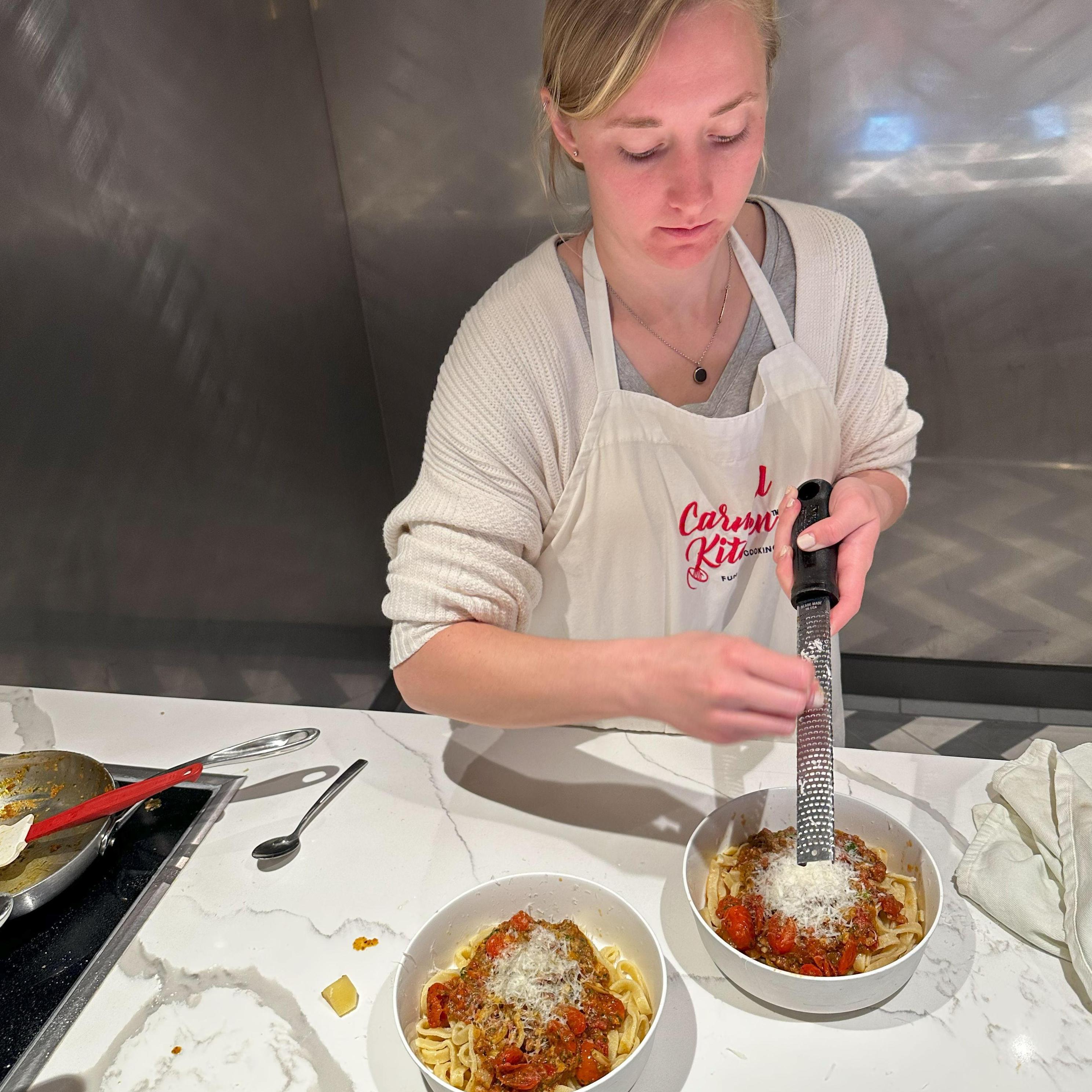 Cooking class on cruise (2023)