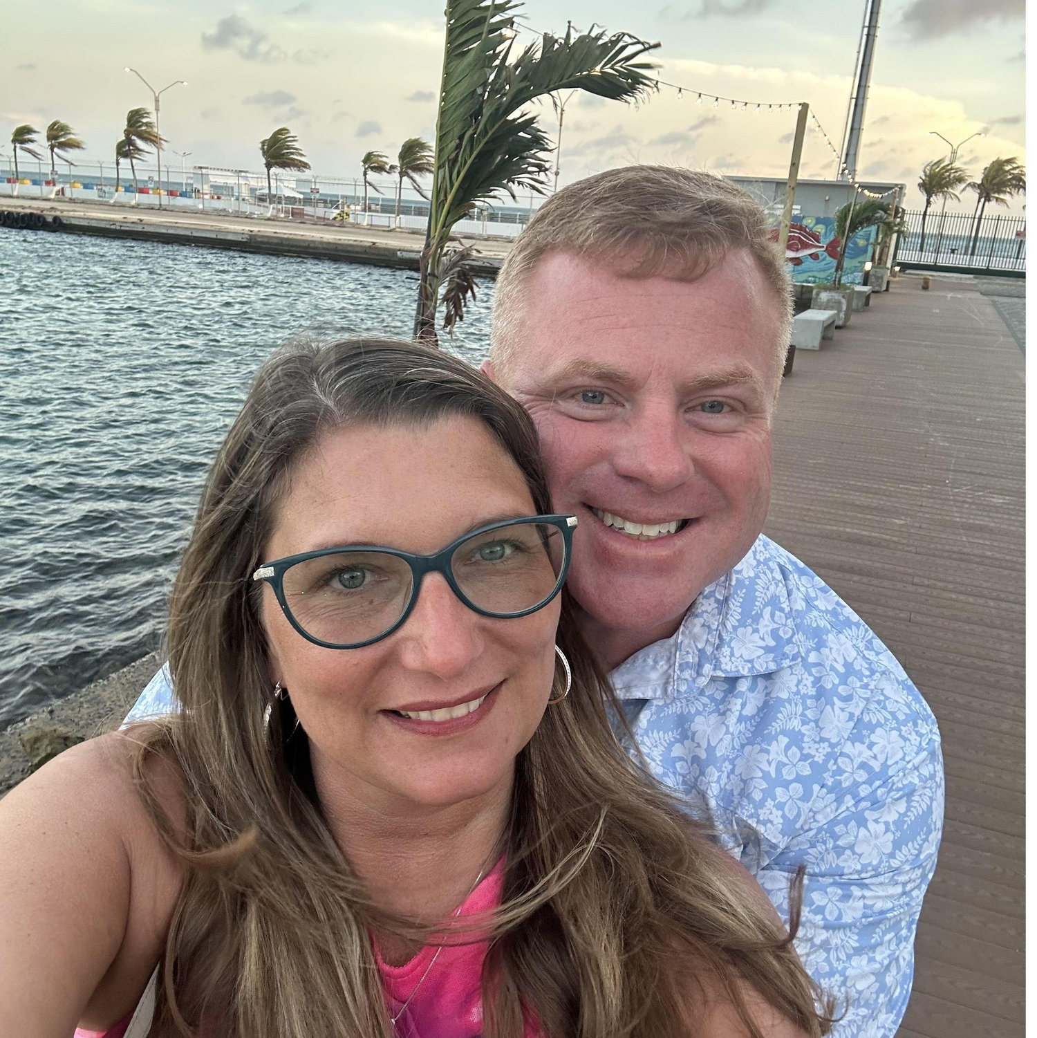 This was taken outside our favorite restaurant, Ever, in Aruba that holds a special place in our hearts. We'll return here time and time again, as a lasting tribute to the love we share.