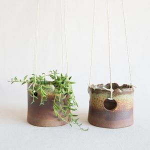 Hanging Planter - Rust