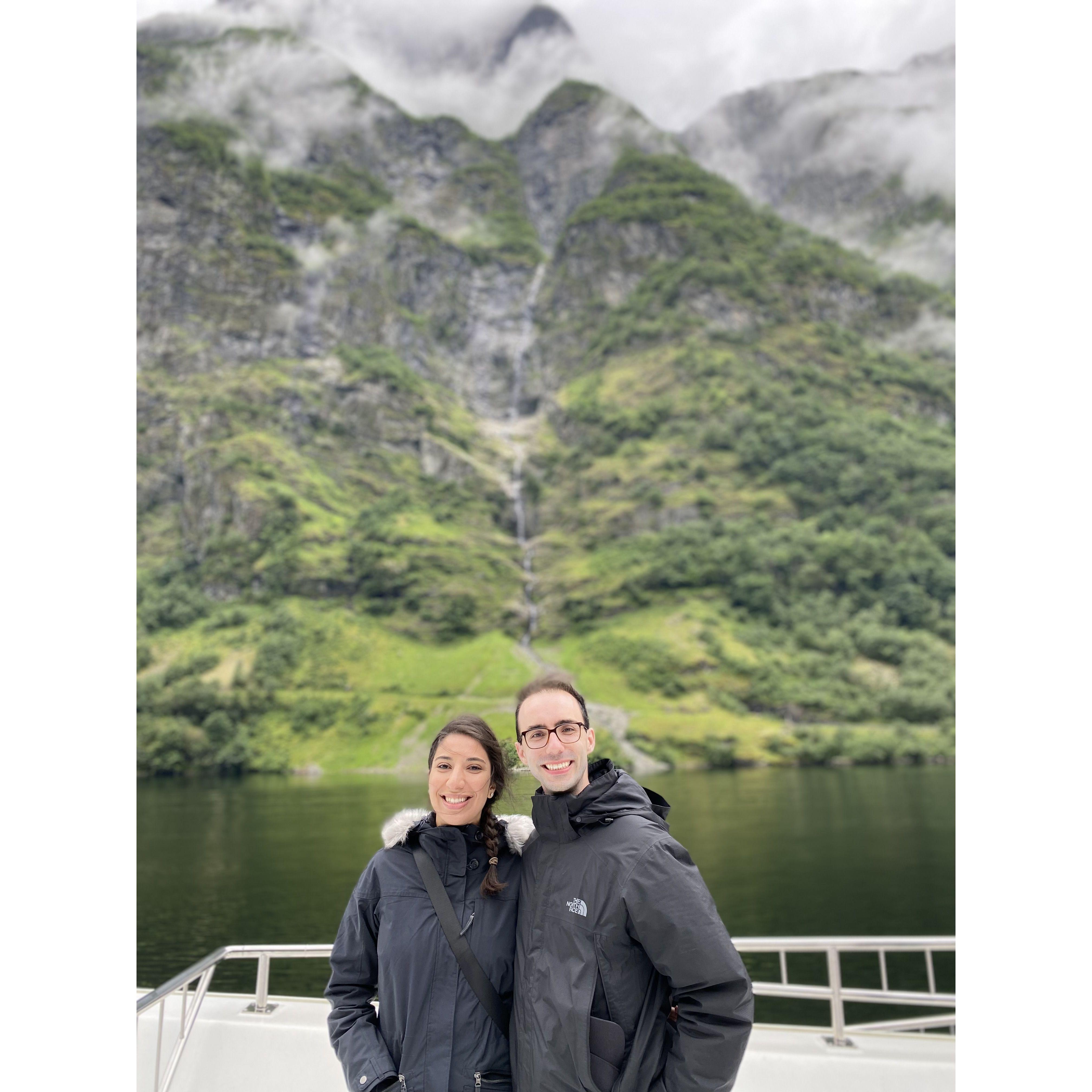 Naeroyfjorden (Narrow Fjord) in Norway