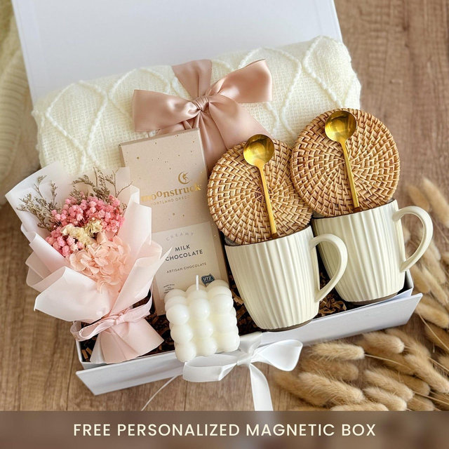 Wedding Gift for Couple, Gift Box For Two, Wedding gift set for two, new couple gift set, anniversary gift basket