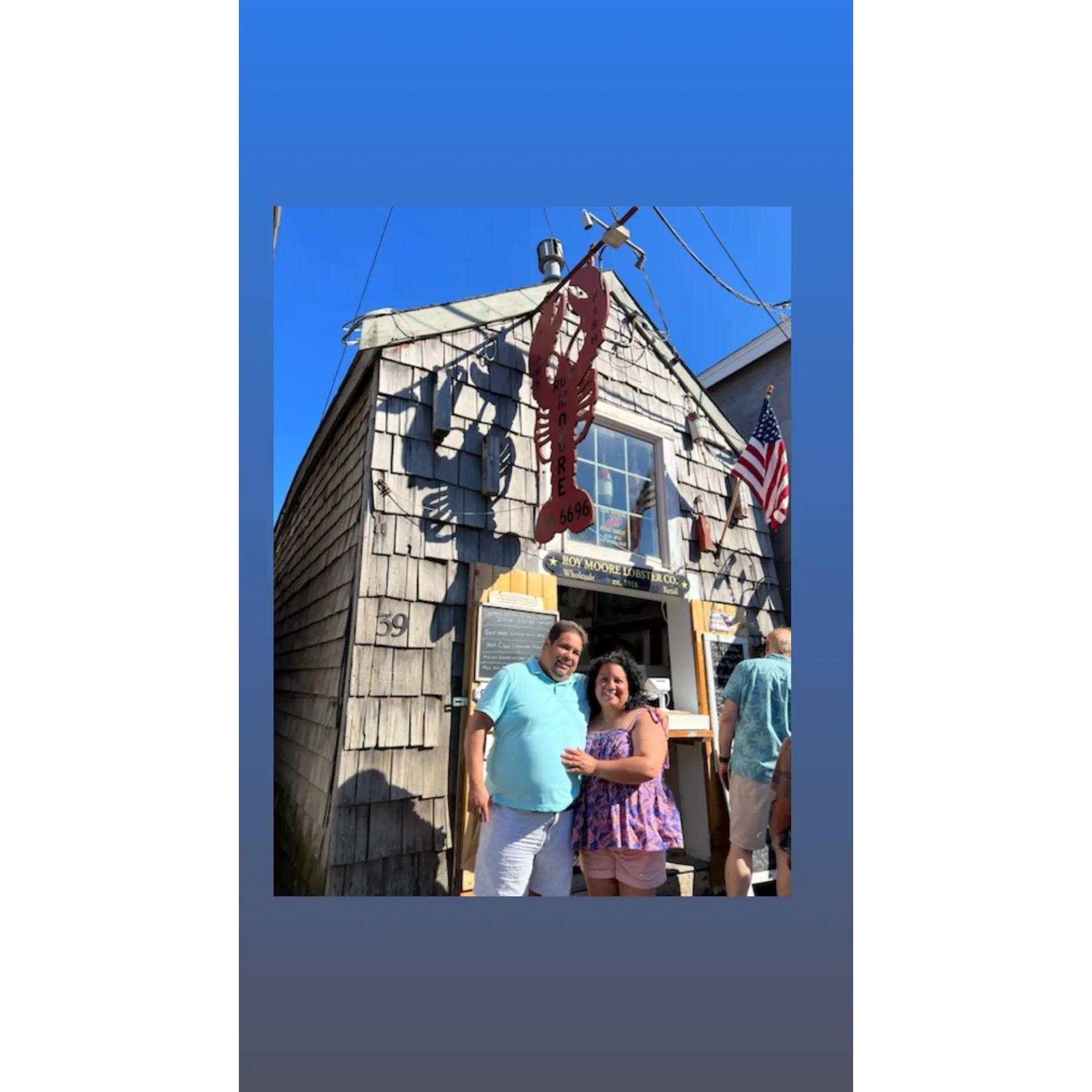 Beach and Lobster type of day