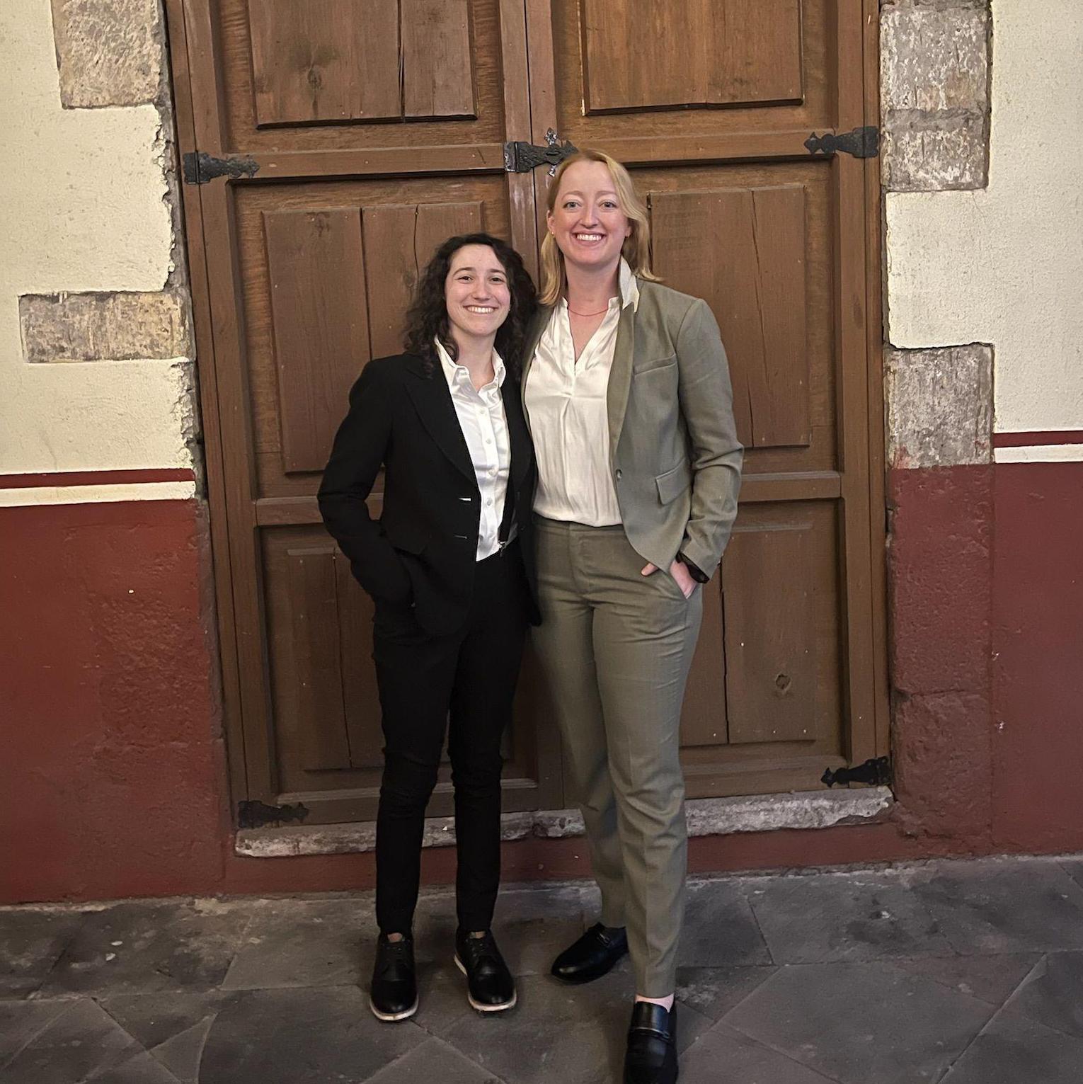 Suited up at Missy and Gonzalo's wedding in Mexico