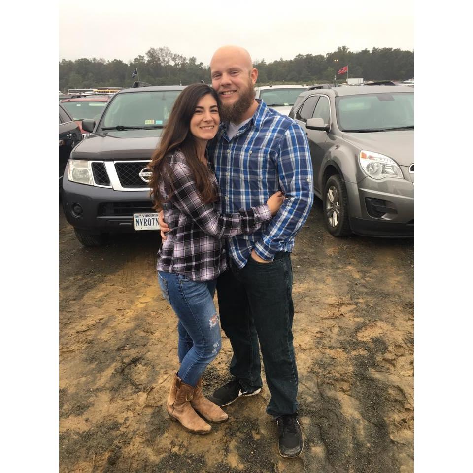 One of the many country concerts we have gone to!