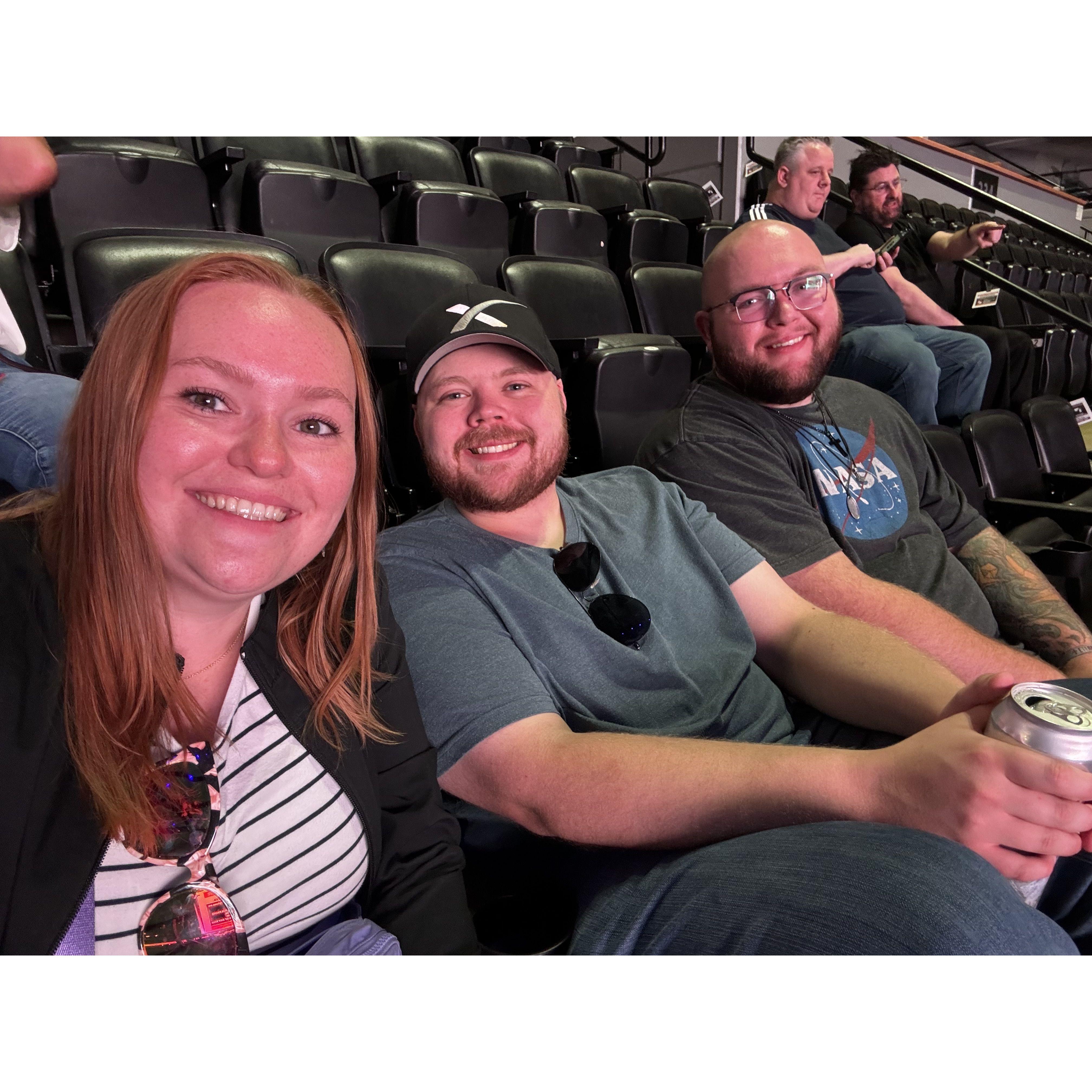 2024. Happy Birthday Riley! We went to see Tom Segura Live with JJ (Riley's best friend)