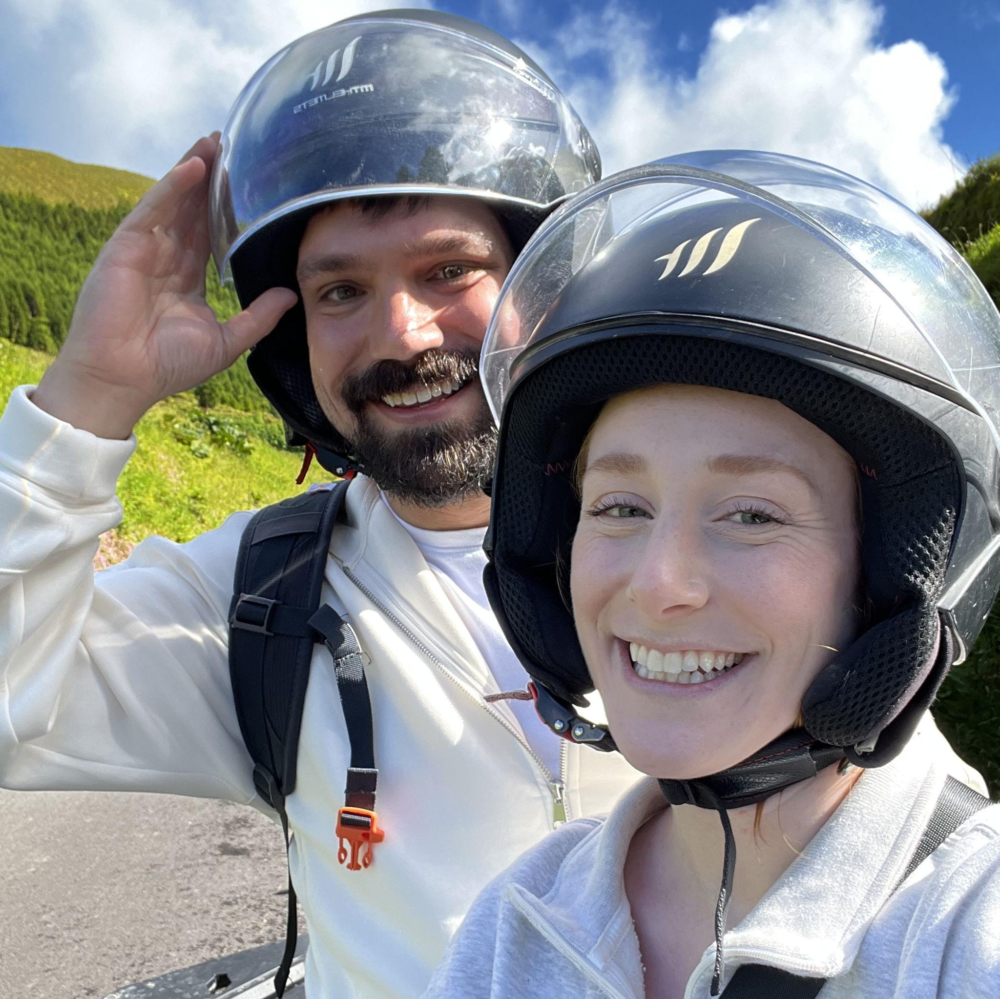Quad biking around Sete Cidades on São Miguel Island